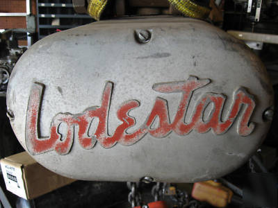 Cm lodestar 2 ton chain hoist 3 phase *price reduced*