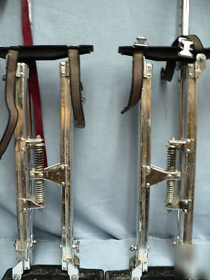 Dura-stilts model iv 4 and 3 aluminum stilts sheetrock 