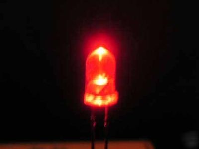 30 x red led 5MM - ultra bright(8000MCD) - uk