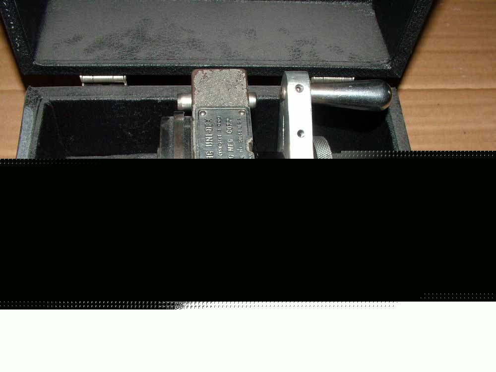 Harig unidex 5C collet indexer for grinder or mill