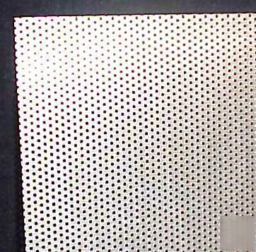 Sheet 347 perforated stainless steel 9.5