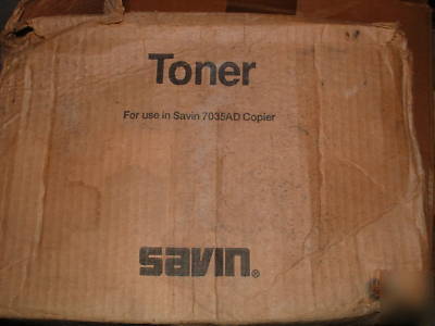 Oem savin copier toner 7035AD 6 pack nos 