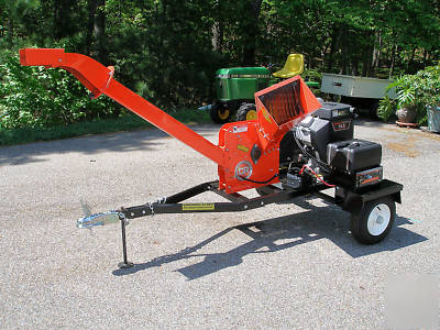 Dr road towable chipper 19HP top discharge