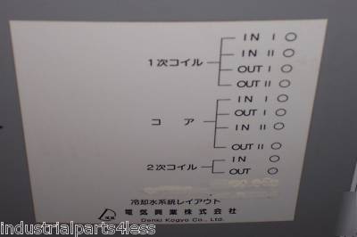 New denki kogyo transformer dst-500S * surplus*