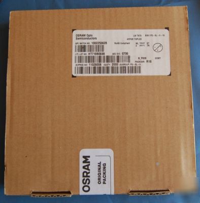 New osram lw-T673-P2 white hyper-topled led reel 2000 