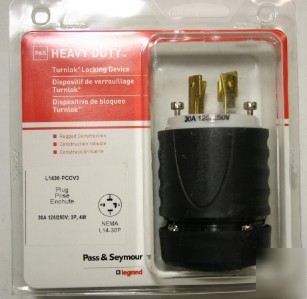 P&s 30 amp 125/250V 3P 4W L1430 turnlok twist lock plug