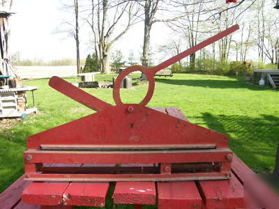 Slate cutter 26