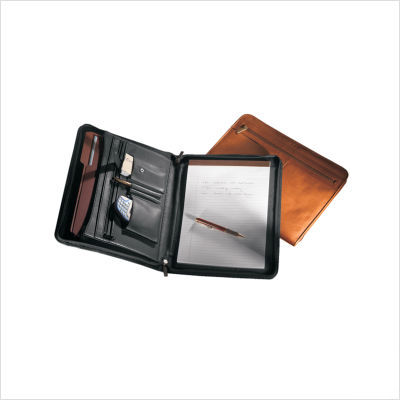 Vaqueta napa padfolio color: tan