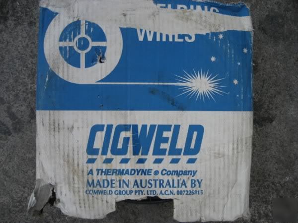 Welding equiptment - welding wire - cigweld *