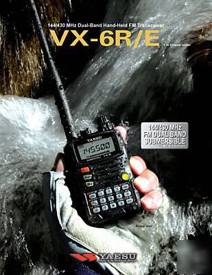Yaesu vx-6R dual-band ham radio fm transceiver VX6R 
