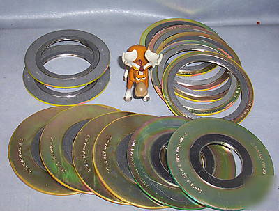 Teadit & samson wirewound gaskets lot of 14 ____I56