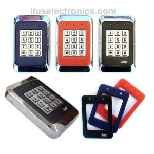 Anti vandal heavy duty access control keypad