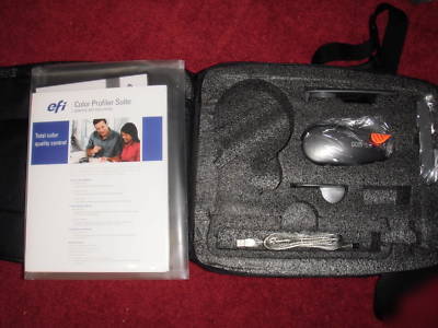 Efi color profiler ES1000 spectrometer case & software