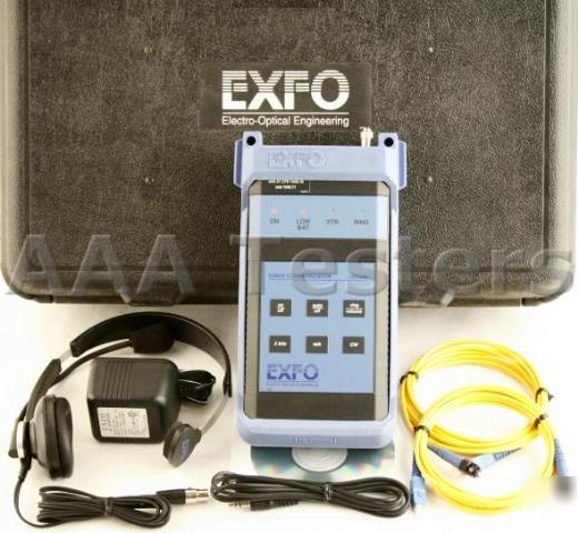 Exfo multifunction fiber optic talk set vcs-20A VCS20A