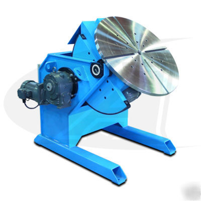 Heavy duty welding positioner - 1500V industrial model