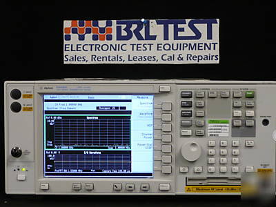 Hp E4406A vsa transmittertester,**no **