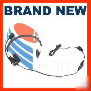 Lightweight headset w/mic for motorola SP10,GP300 etc.