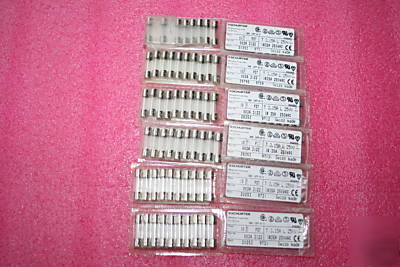 New lot of 120 schurter 3A 250V fuse part # fst 0034.31