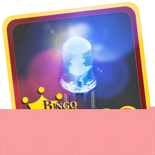 3MM red / blue multi flash flashimg water clear led b