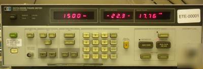 Hp 8970A noise figure meter test good-no error codes 