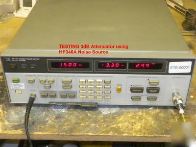 Hp 8970A noise figure meter test good-no error codes 
