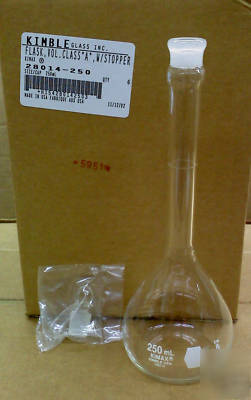 Kimble 28014-250 volumetric flask 250 ml 250ML class a 