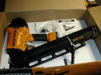 Nail gun bostitch full round head framing nailer 21 deg