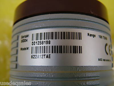 New mks baratron manometer 100 torr 622A12TAE 
