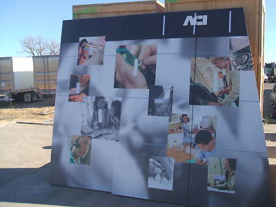 Trade show booth exhibit display stand island 20 x 40