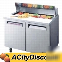 Turbo air tst-60SD 60IN sandwich salad prep cooler nsf