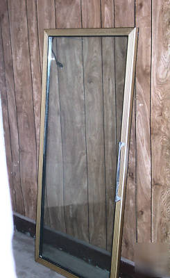 Walk-in cooler display doors anthony bronze 1000