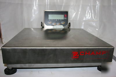 Ohaus champ bench scale CQ100LW with cw-11 indicator