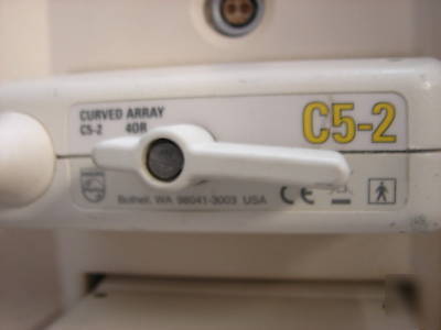 Philips atl hdi-1500 compact ultrasound with 2 probes 