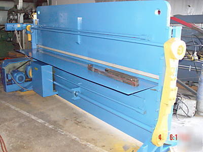 Engle 10' mechanical press brake