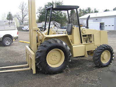 Ingersoll rand forklift 4X4 all terrain forktruck