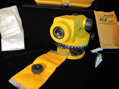 Topcon ~ at-F6 auto level with case ~ free ship ~ 