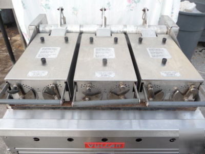 Vulcan hamburger griddle clamshell grill gdc-36 gas 