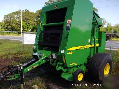 2009 john deere 468 baler