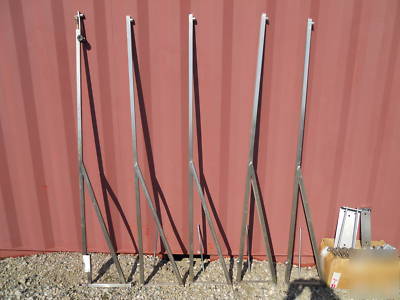 (5) self serve car wash tri foam or foam brush booms 