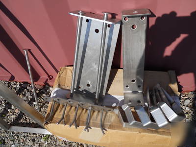 (5) self serve car wash tri foam or foam brush booms 