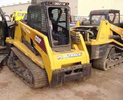 Asv RC100 salvage parts skidsteer track loader h frame