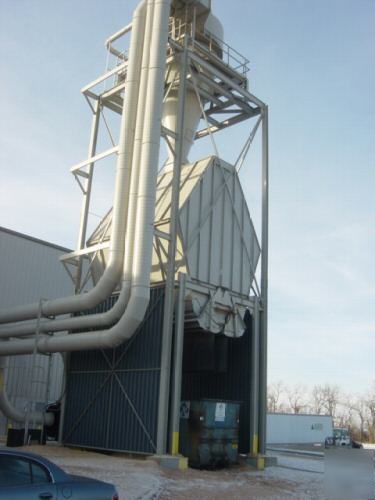 Dust collector system with 3 blowers 18FTX18FTX60FTALL 