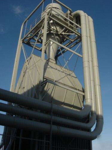 Dust collector system with 3 blowers 18FTX18FTX60FTALL 