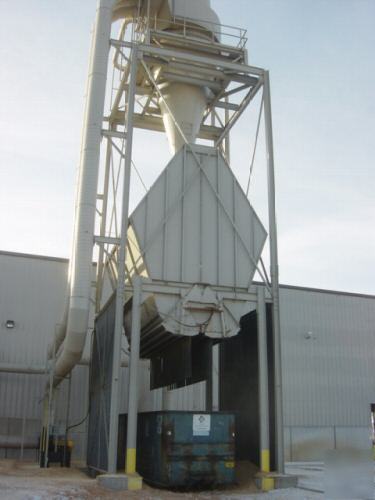 Dust collector system with 3 blowers 18FTX18FTX60FTALL 
