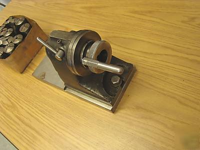 Hardinge h-4 5C indexer mill milling 18 collets set