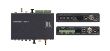 Kramer 466N digital audio transcoder aes twisted pair