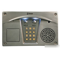 Linear residential telephone entry system re-2 re 2