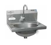 New s/s hand sink wall model - hsa-10-febtnbmg
