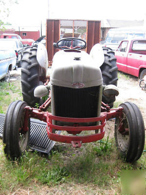 1951 ford 8N tractor refurbished + bushhog + box blade