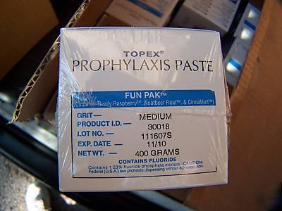 Box of topex prophylaxis paste 200 units by sultan